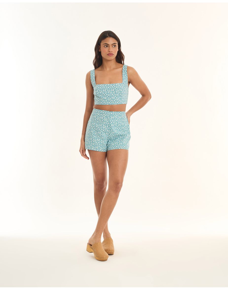 Short liberty tic azul