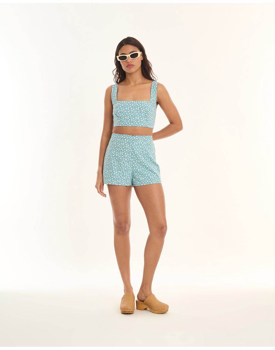 Top liberty tic azul