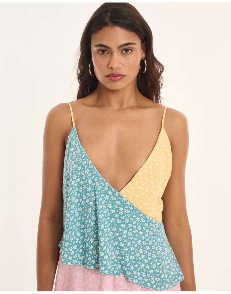 Vestido liberty tic estampado