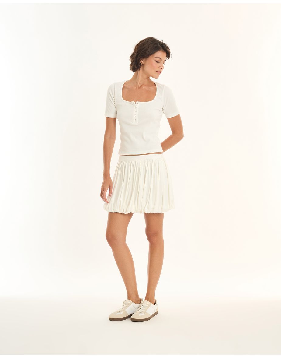 Saia mini ade off-white