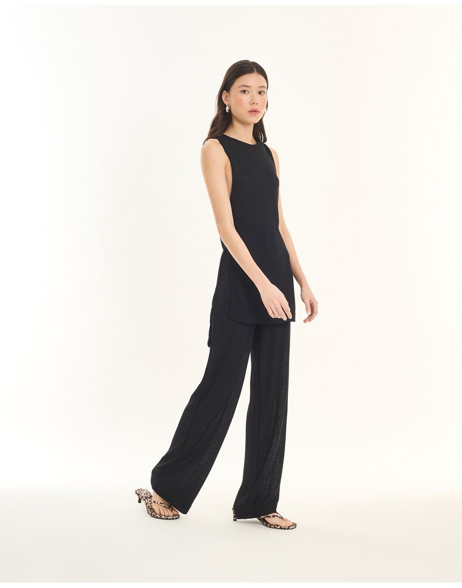 Calça textura ess preto