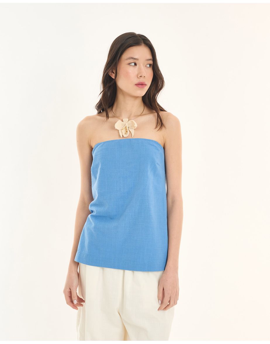 Blusa tqc ess azul