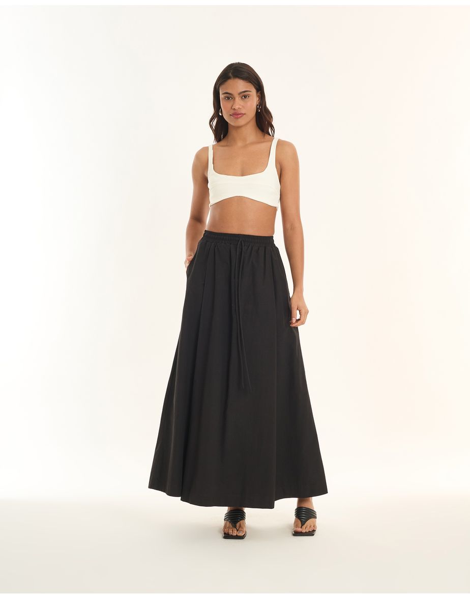 Saia volume tic preto