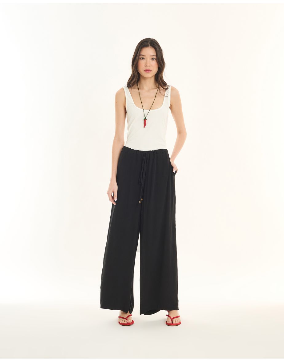 Calça crepon ess preto