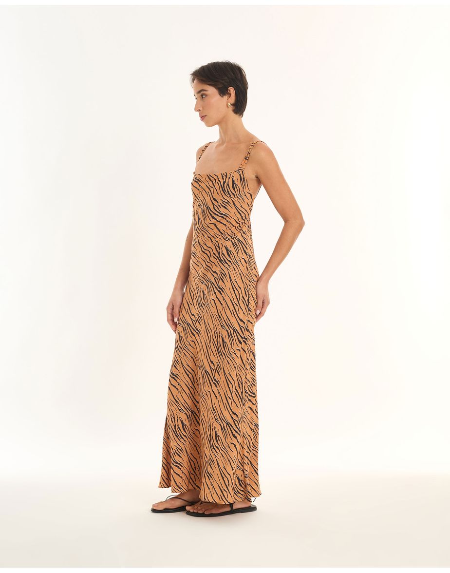 Vestido estampado art estampado