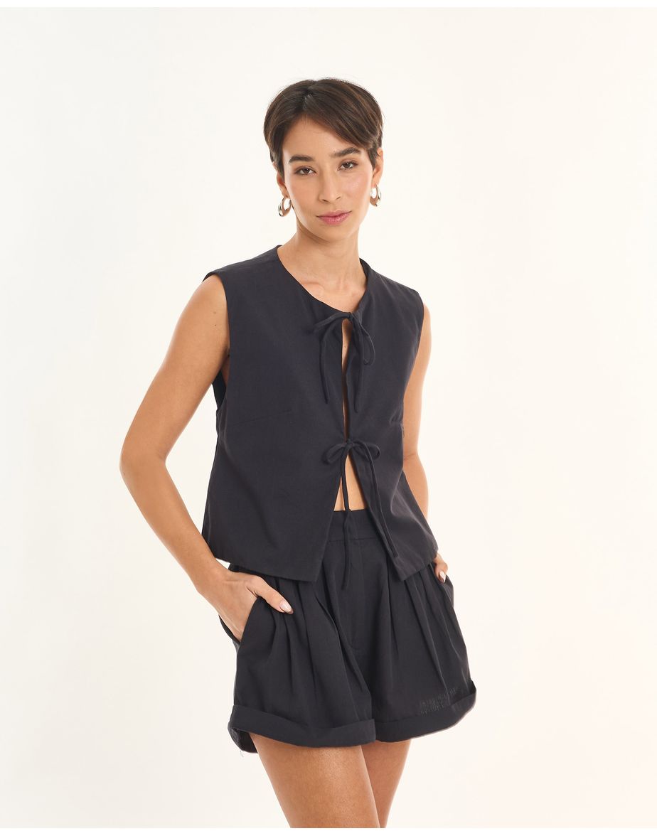 Blusa ravena art preto