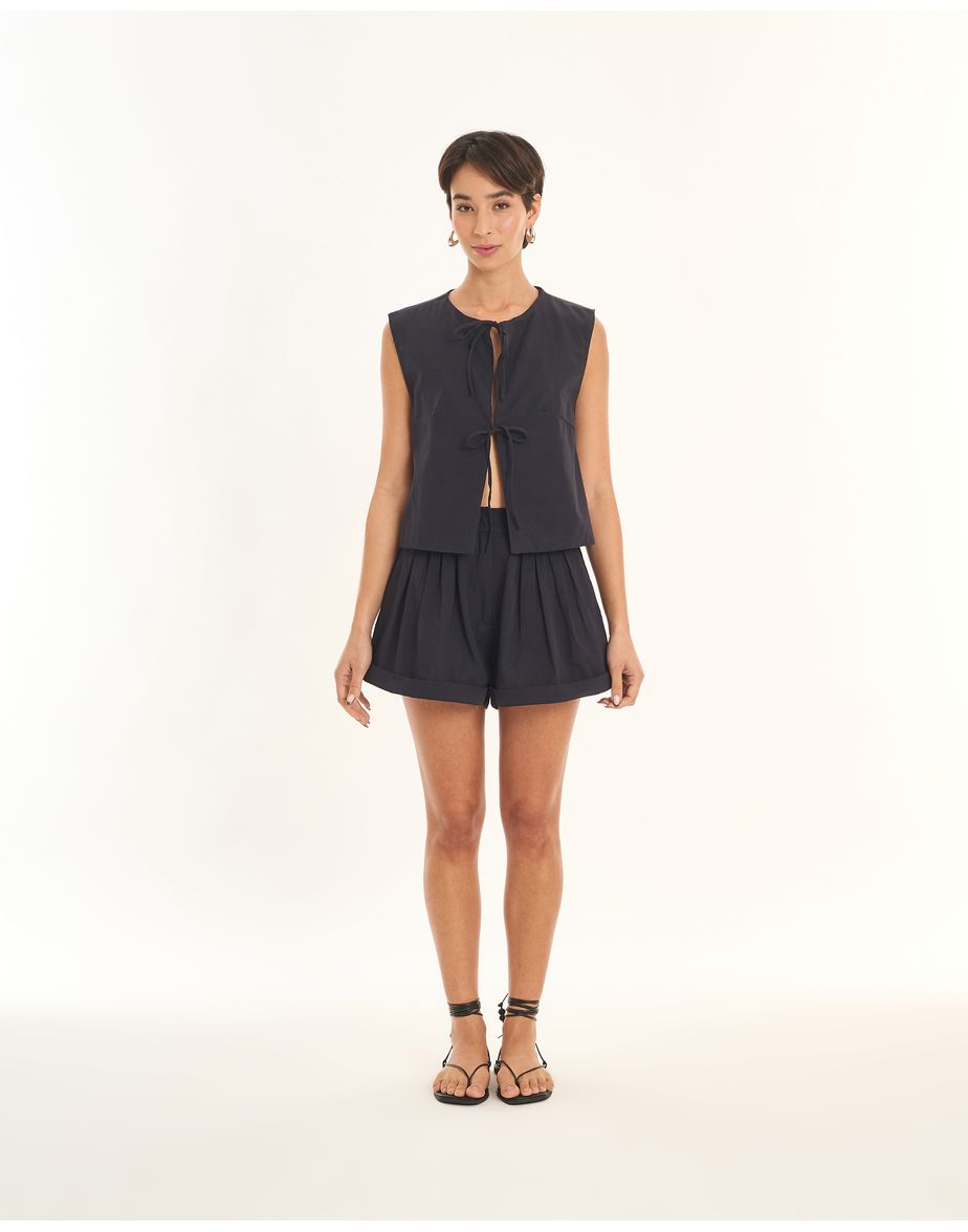 Blusa ravena art preto