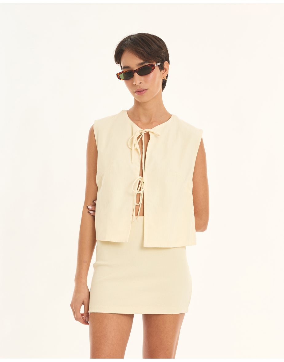 Blusa ravena art off-white