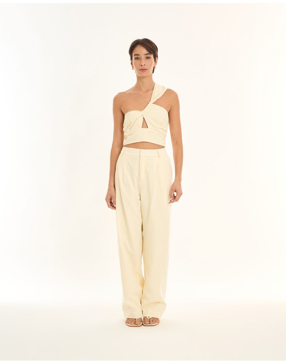 Top kasra art off-white