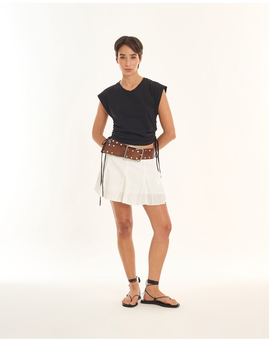 Saia cambraia art off-white