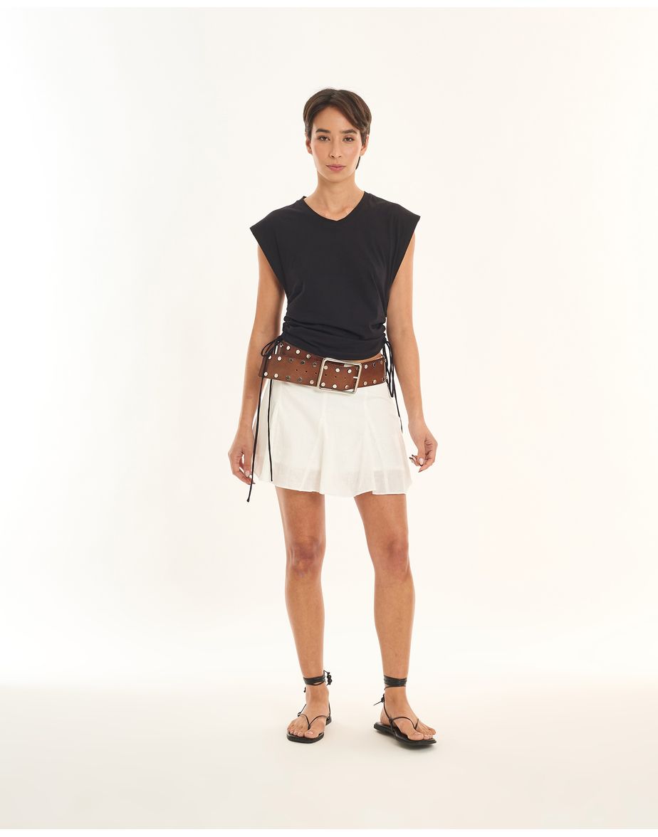 Saia cambraia art off-white