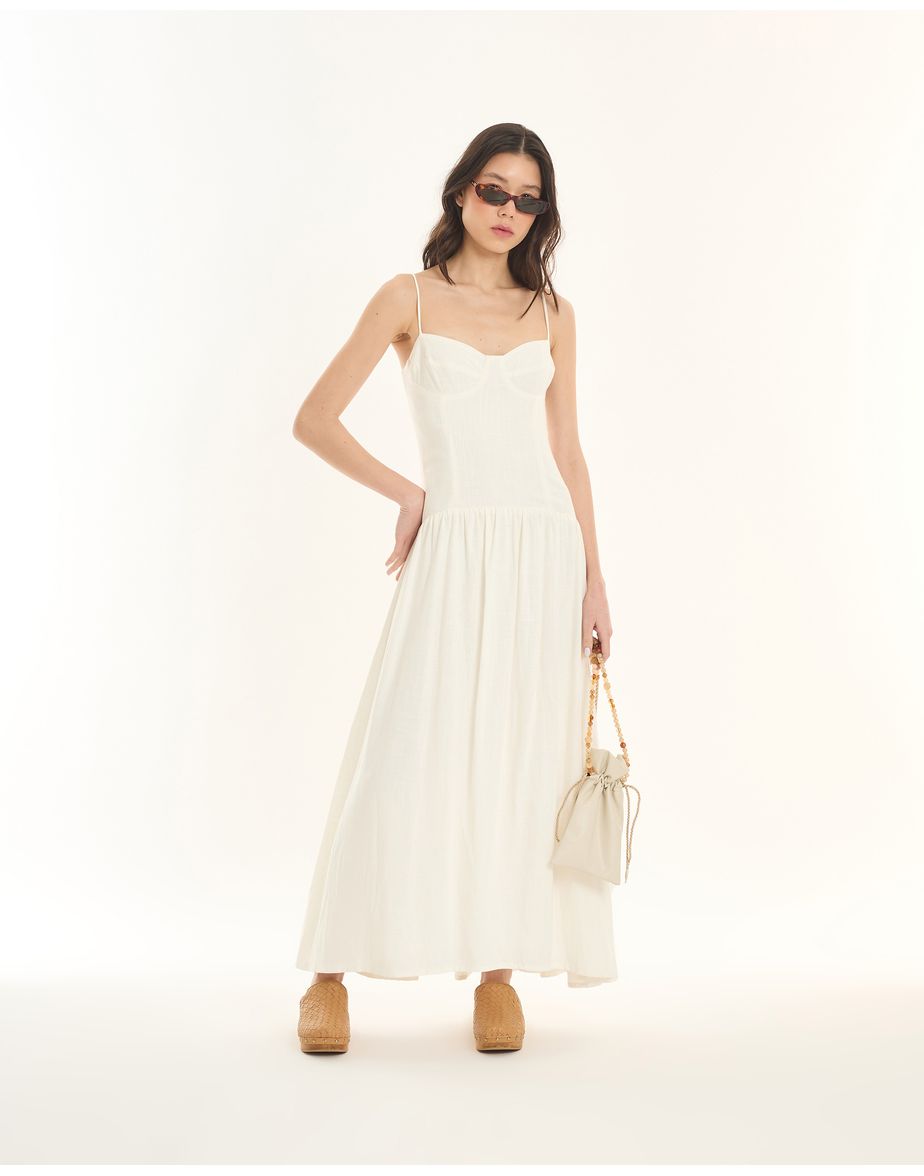 Vestido bruxelas ess off-white