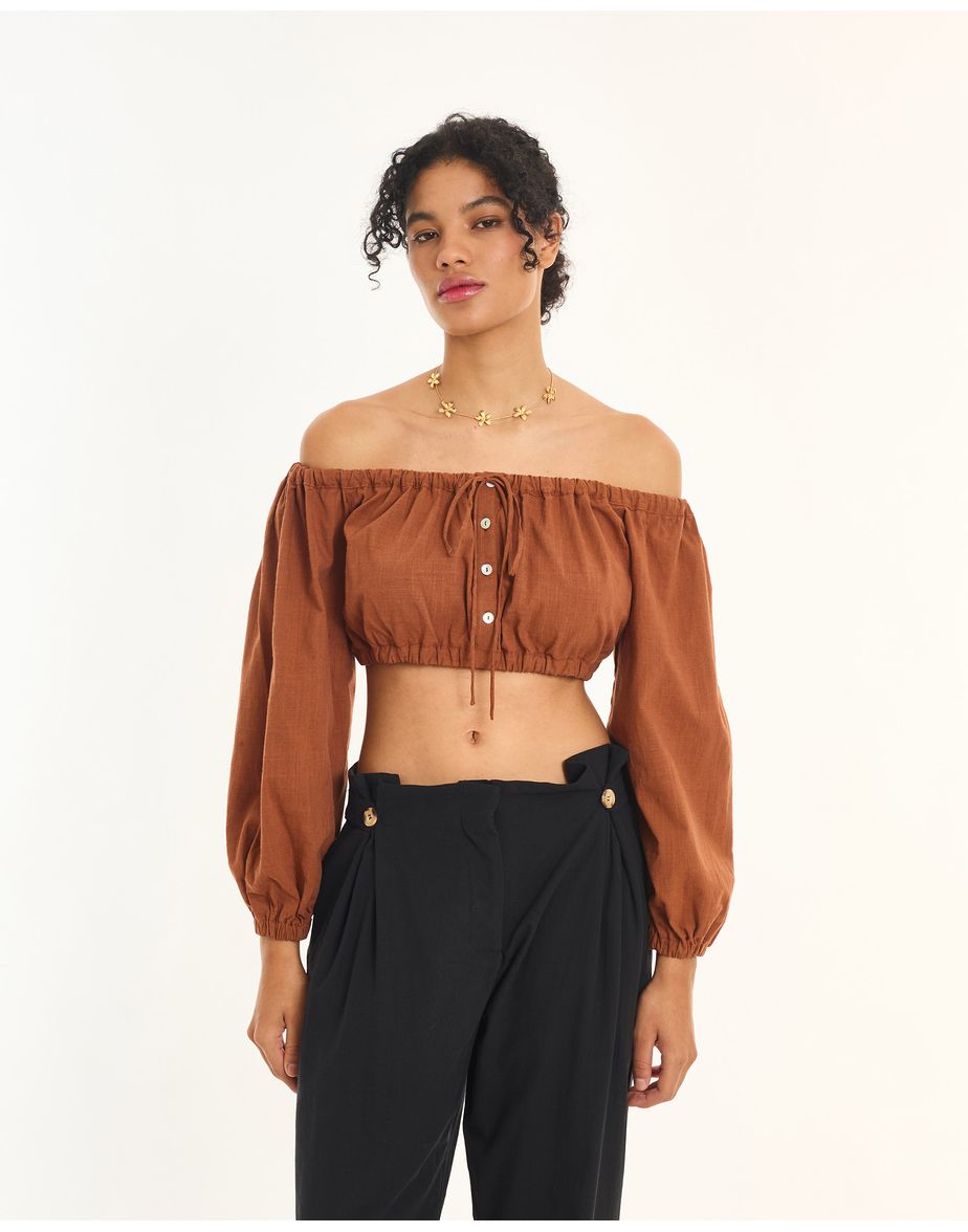 Top kasra neo marrom