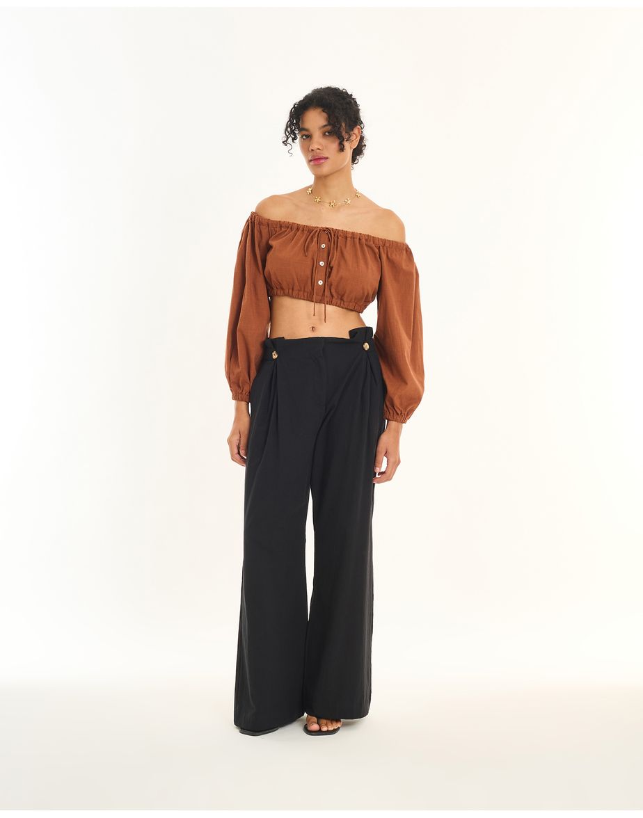 Calça cotton neo preto