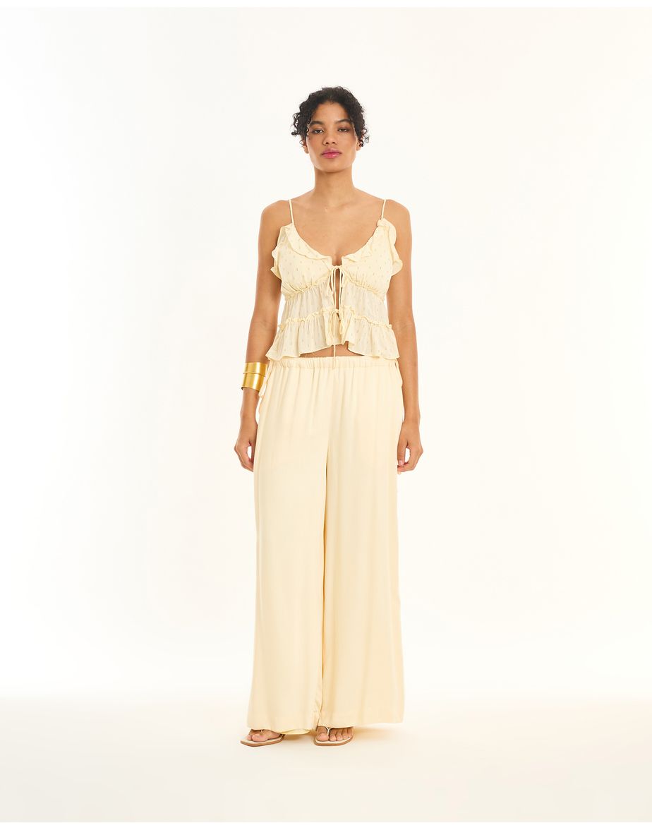 Blusa bossa neo off-white