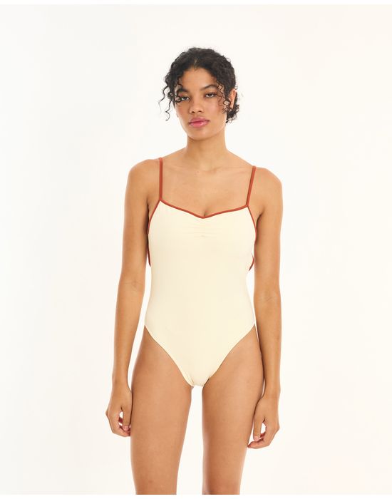 Maiô costas neo off-white
