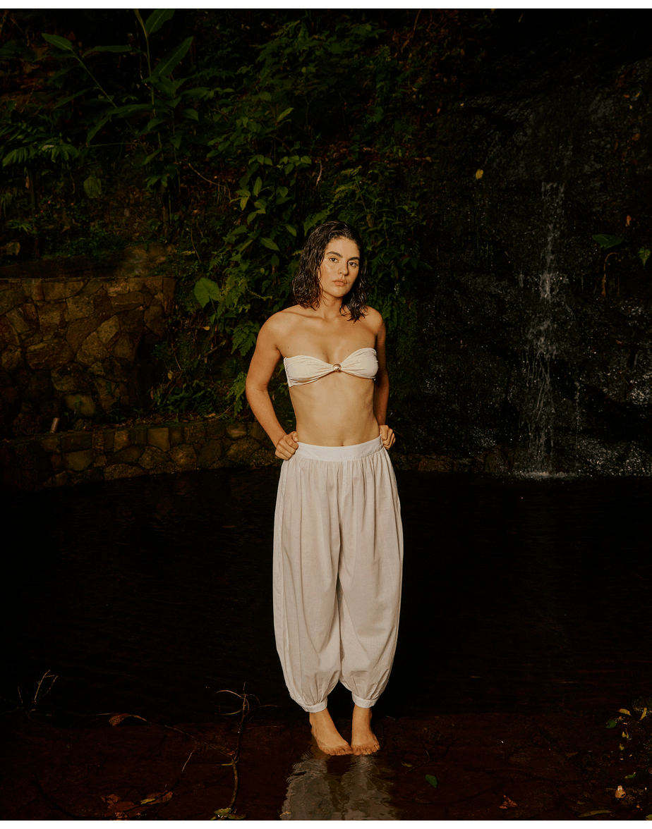 Calça douro ray off-white