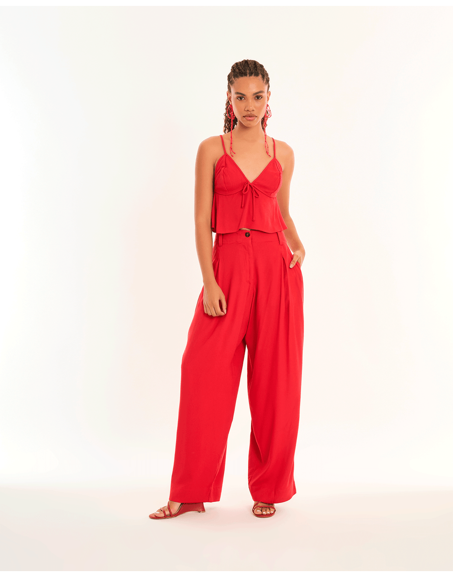 Calca hampton inv vermelho