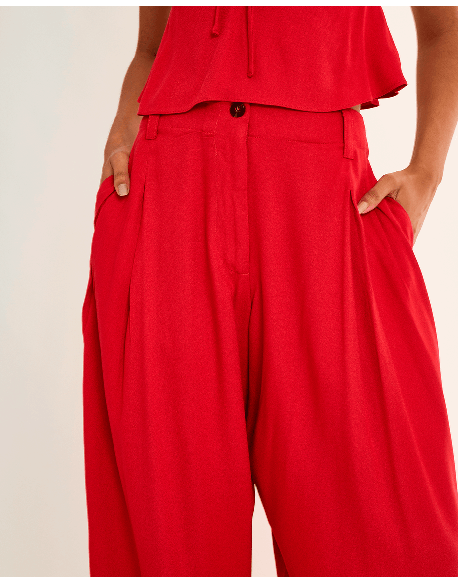Calca hampton inv vermelho