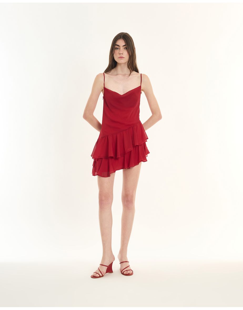 Vestido caldas inv vermelho