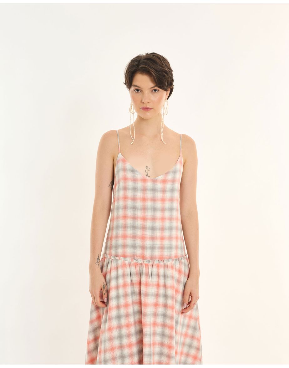 Vestido vichy inv xadrez