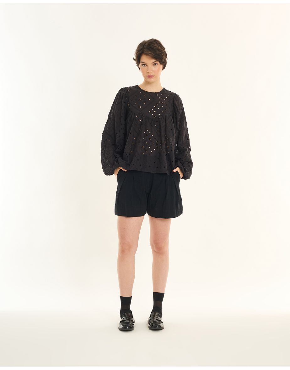 Short solto inv preto