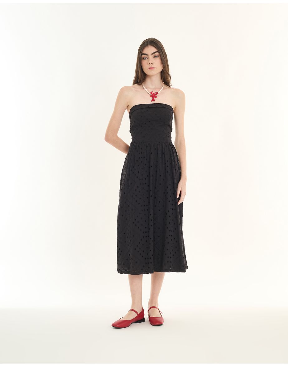 Vestido laise inv preto