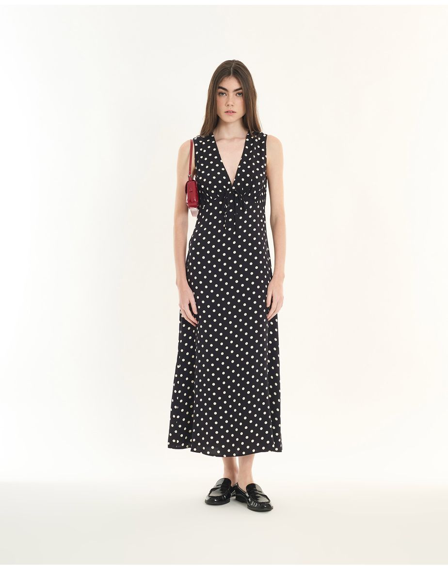 Vestido poa inv estampado
