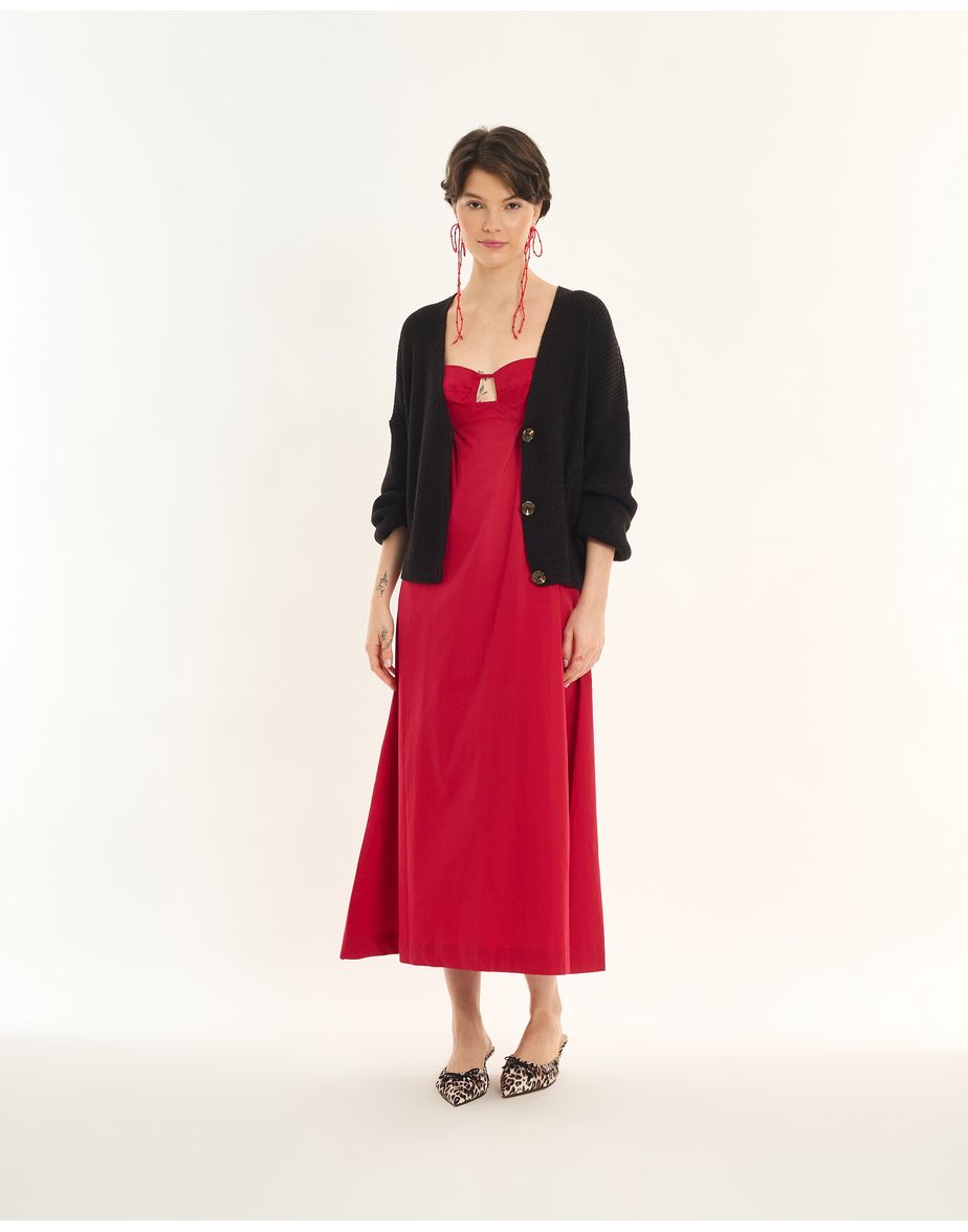Vestido julieta inv vermelho