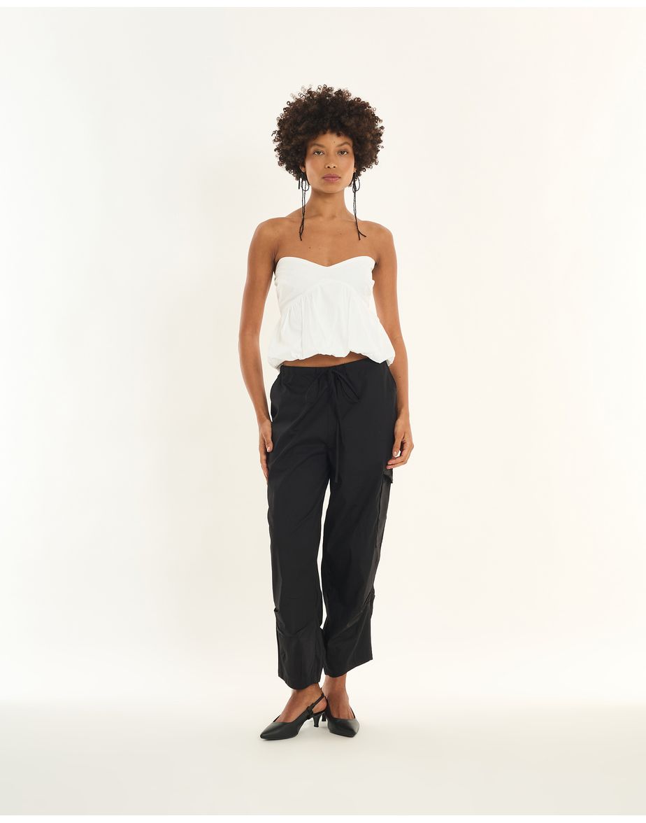 Blusa balone inv branco