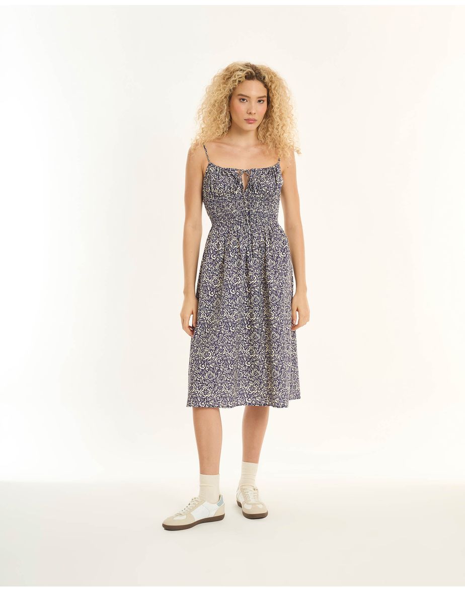 Vestido pinot inv estampado