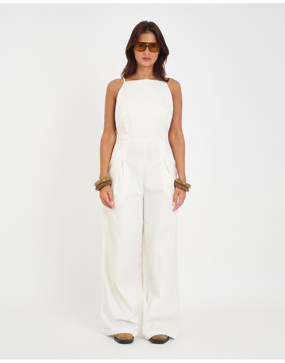 Macacão cumaru nox off-white