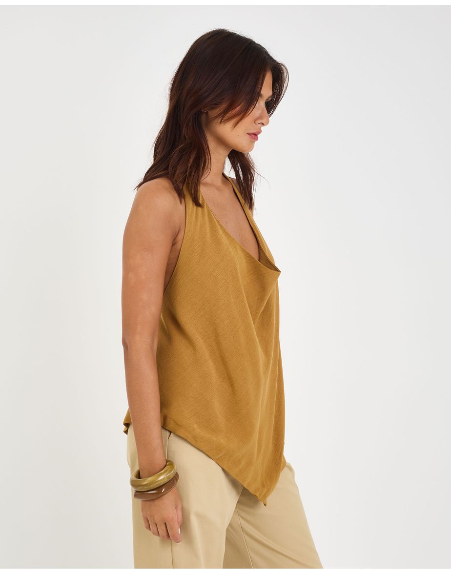 Blusa areia nox marrom
