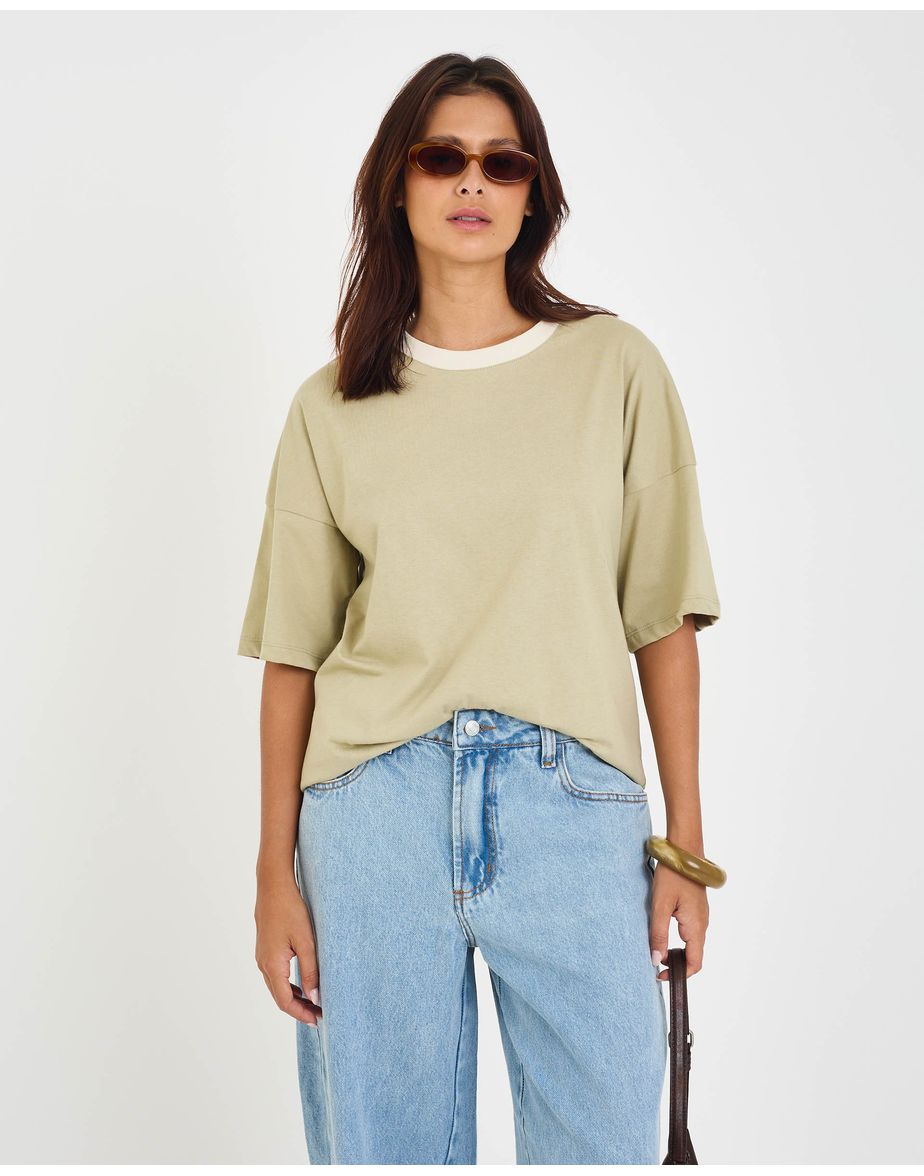 T-shirt malha ebi verde