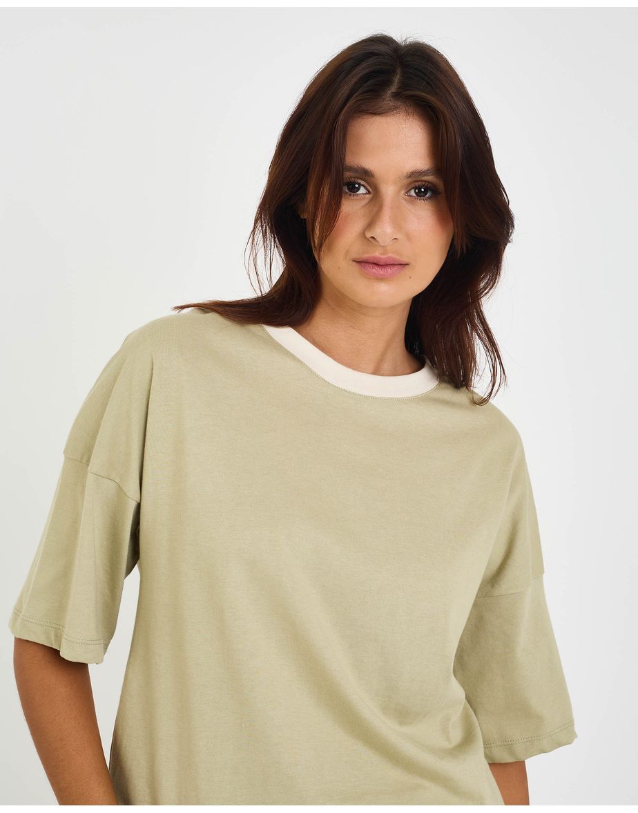 T-shirt malha ebi verde
