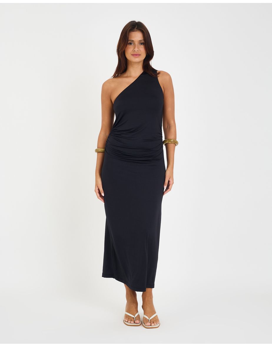 Vestido liberty riv preto