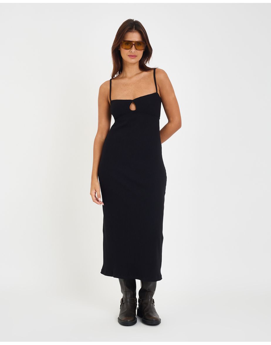 Vestido belweder riv preto