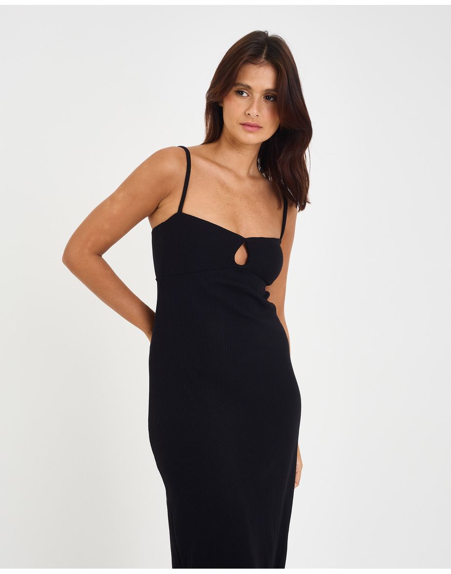 Vestido belweder riv preto