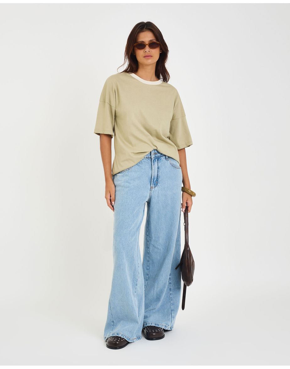 Calça jeans duo tex jeans