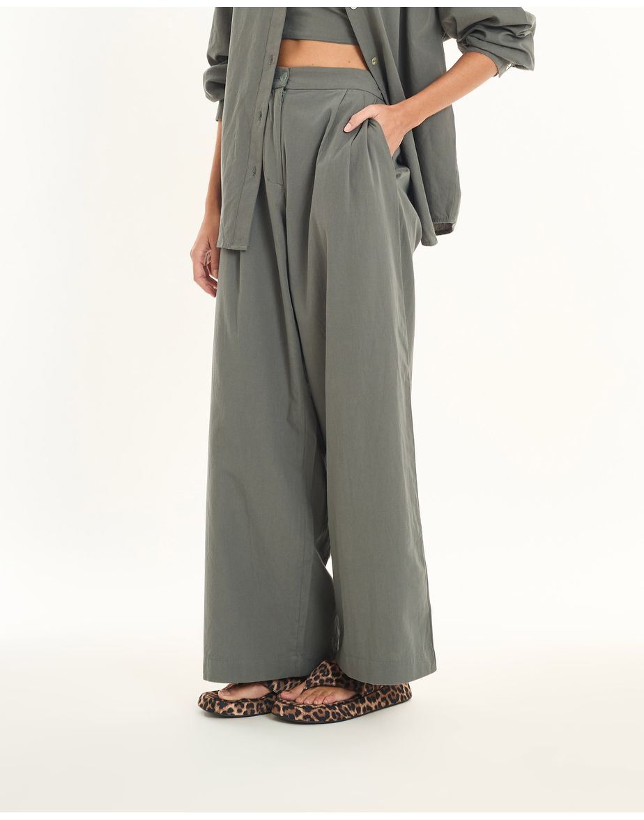 Calça ravenna inv cinza