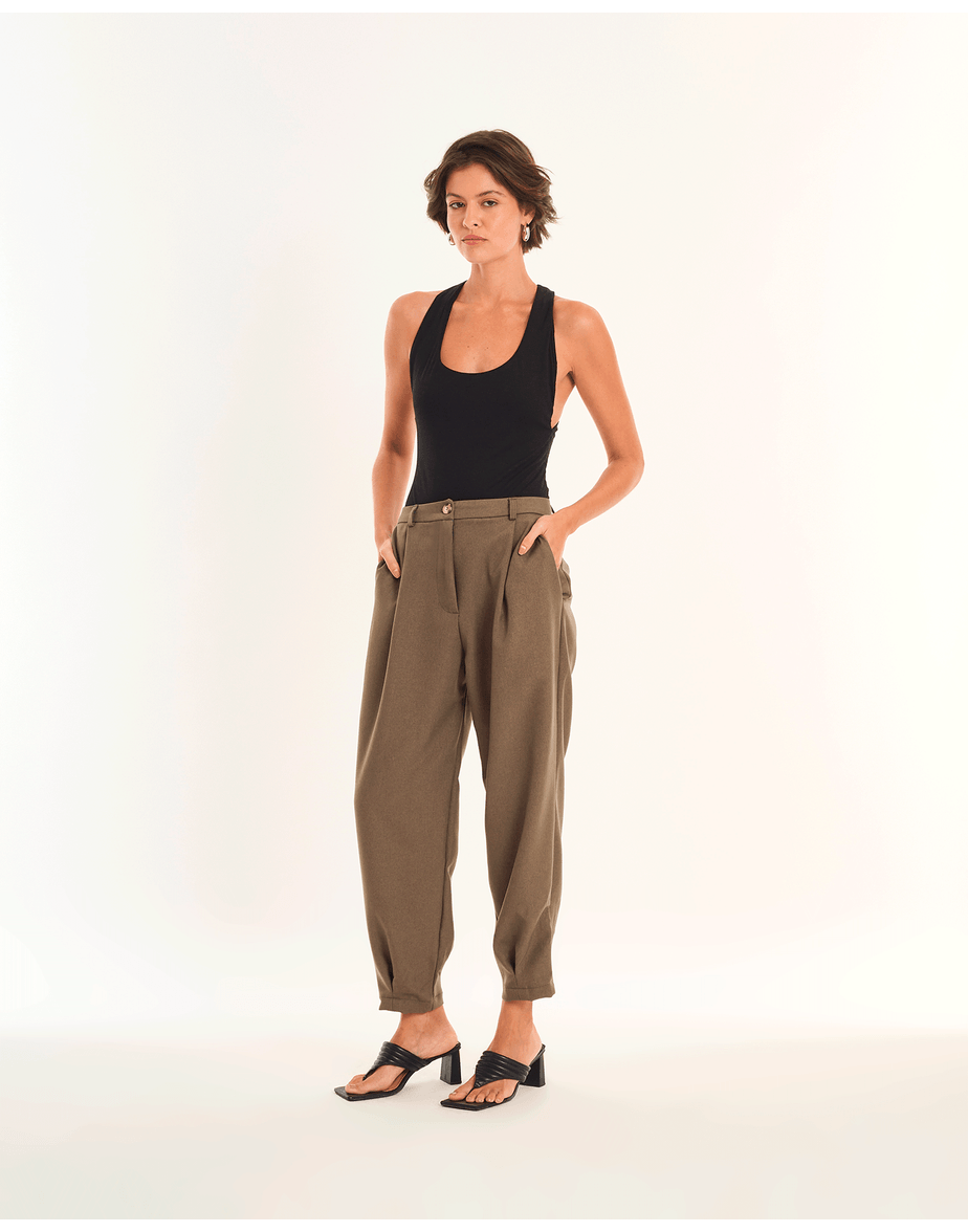 Calça twill inv verde