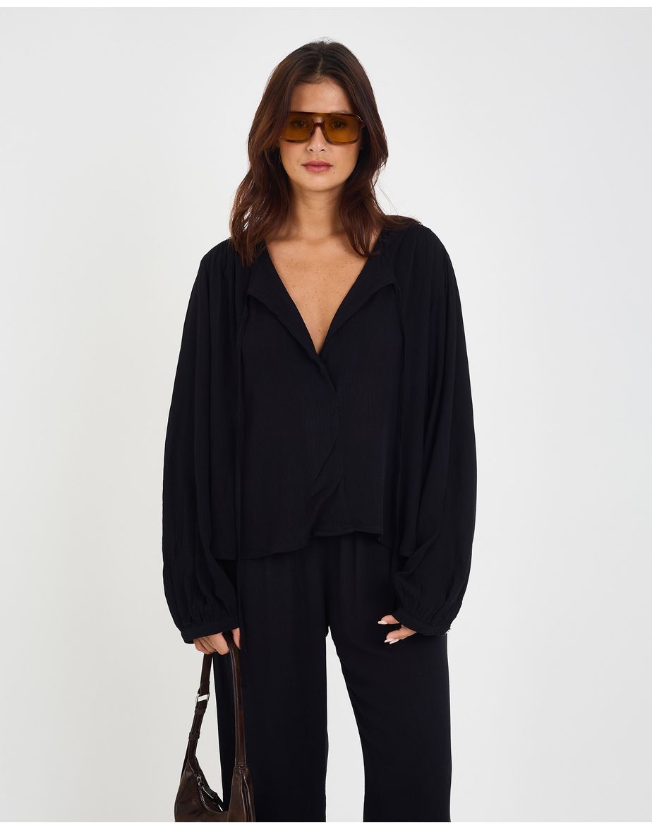 Blusa páprica eve preto