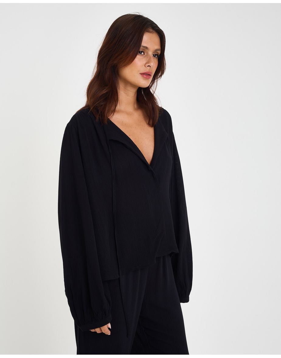 Blusa páprica eve preto