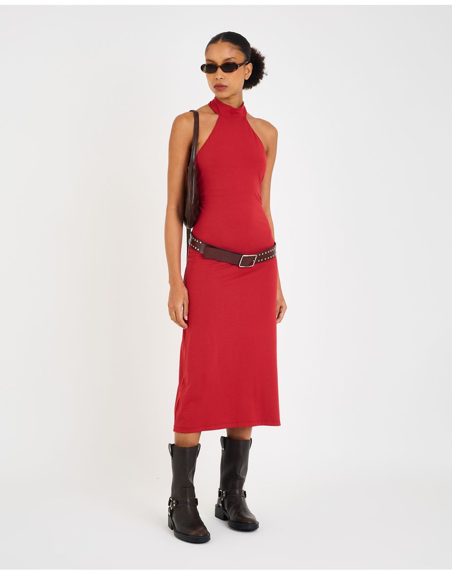 Vestido fan eve vermelho