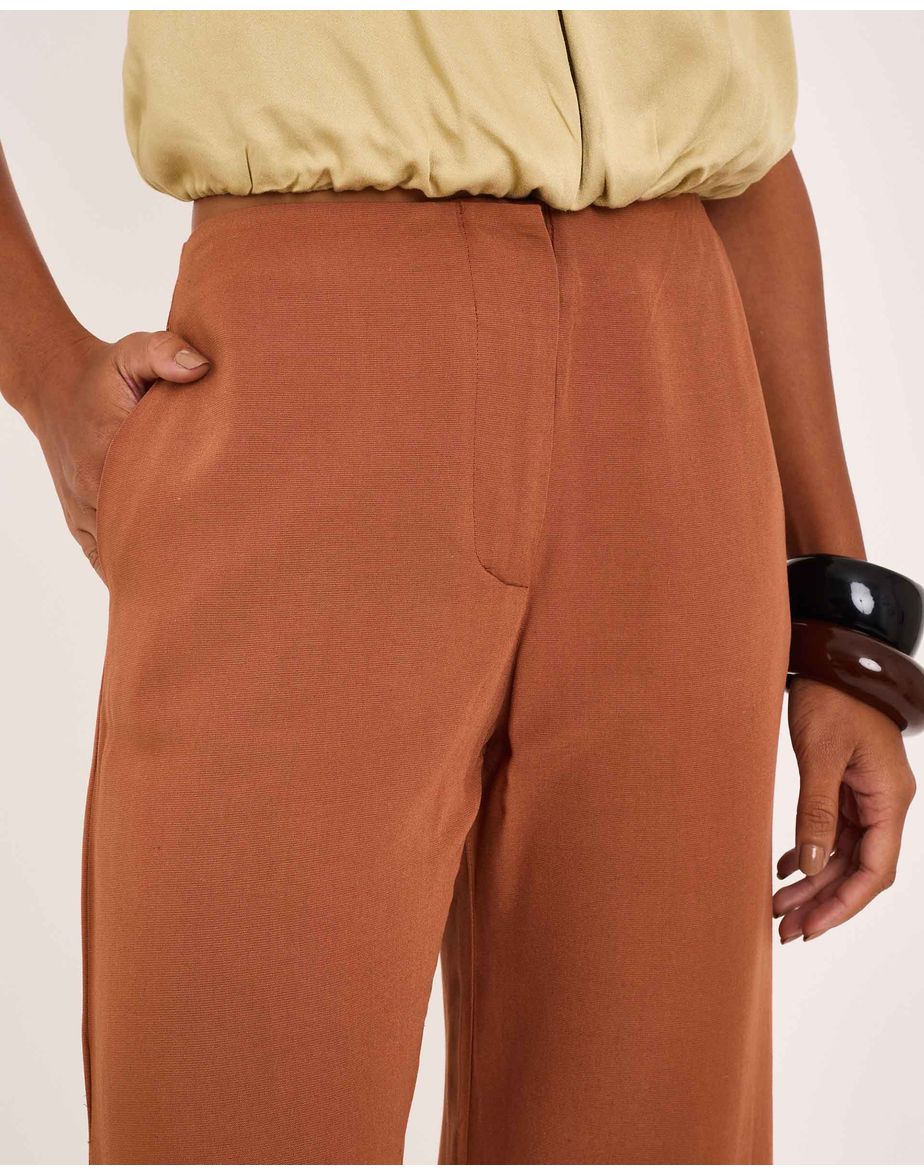 Calça bossa vin marrom