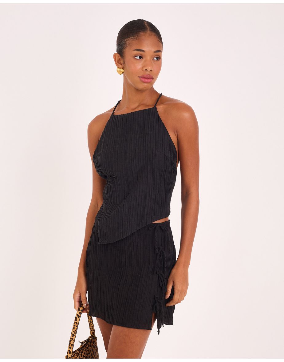 Blusa onda vin preto