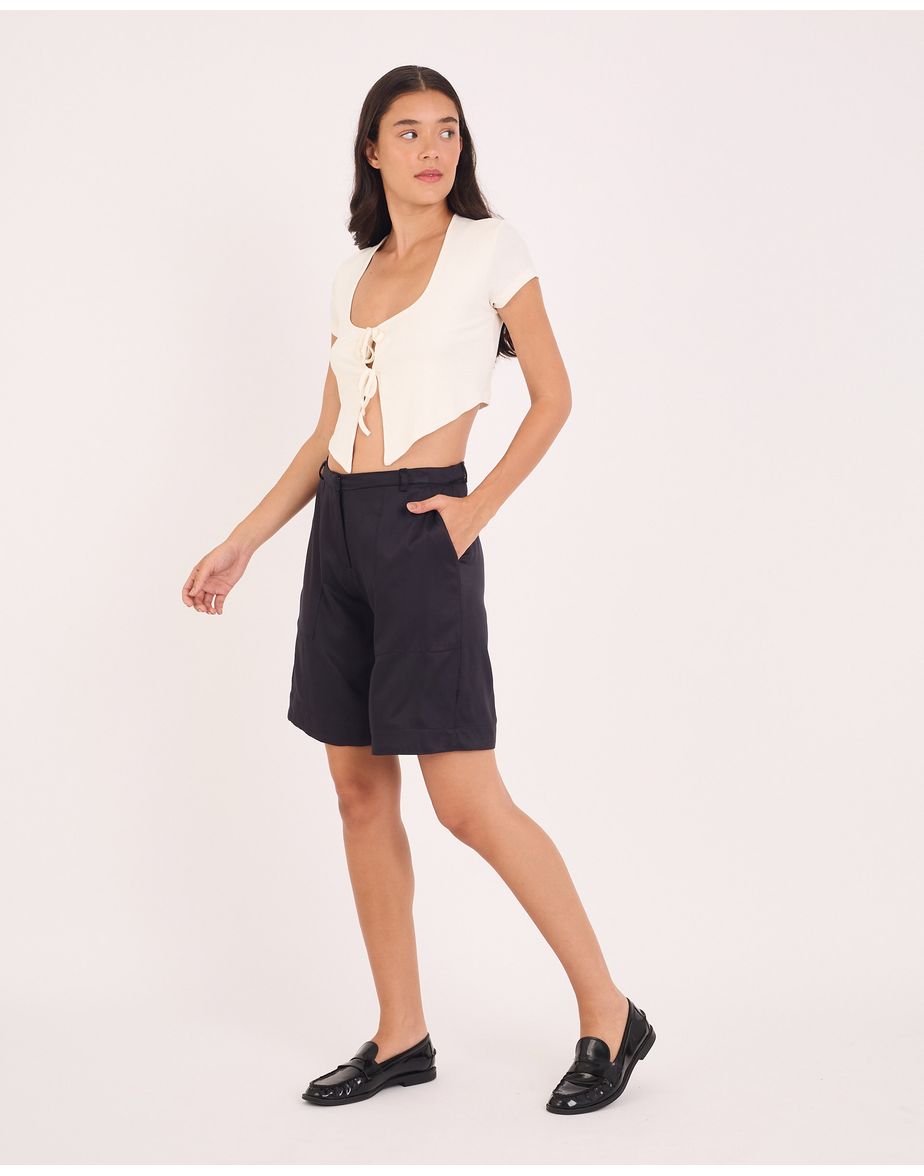 Bermuda caroline tex preto