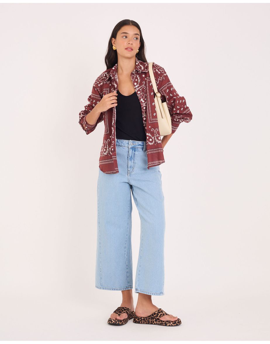 Calça jeans duo tex jeans
