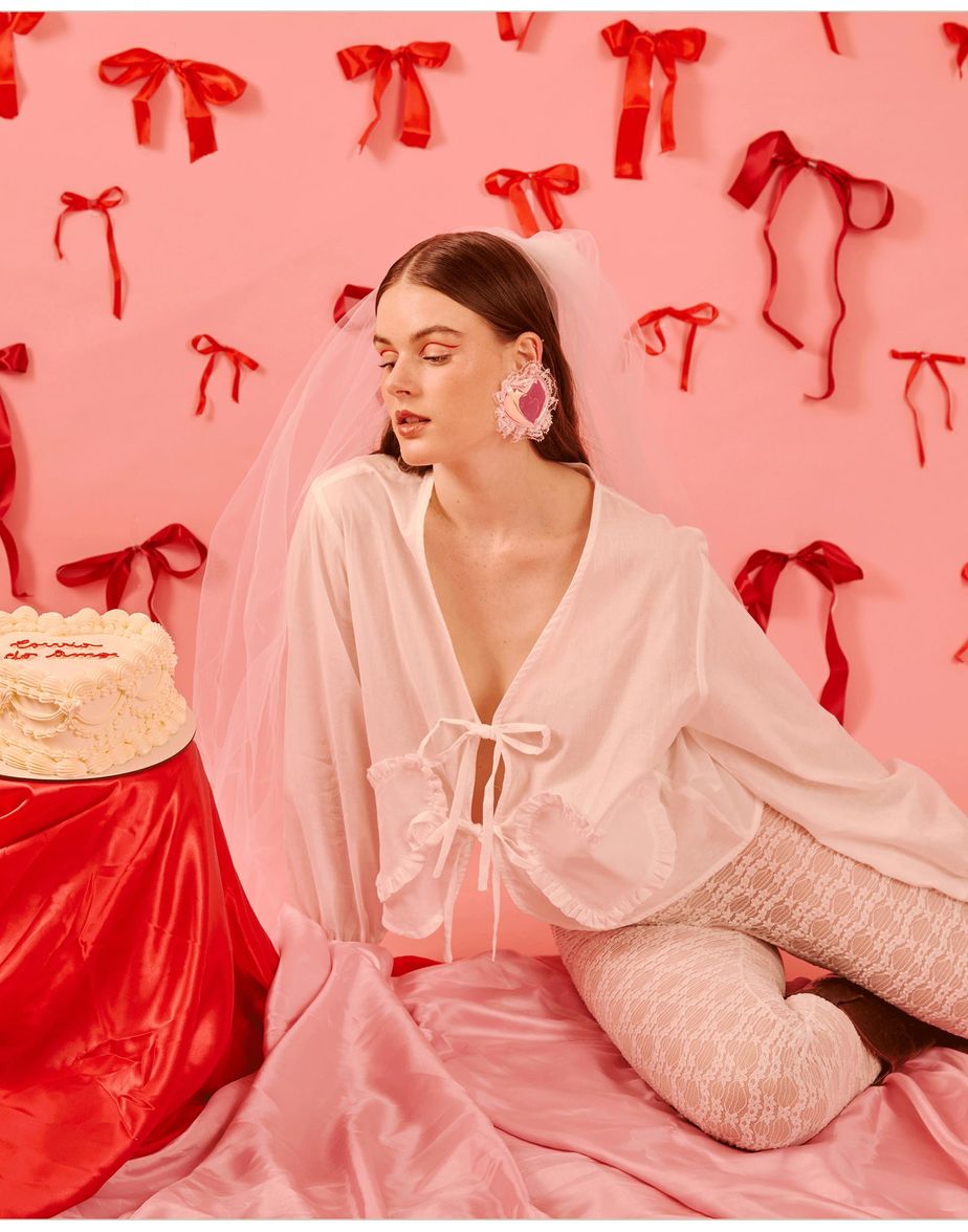 Blusa love lov off-white