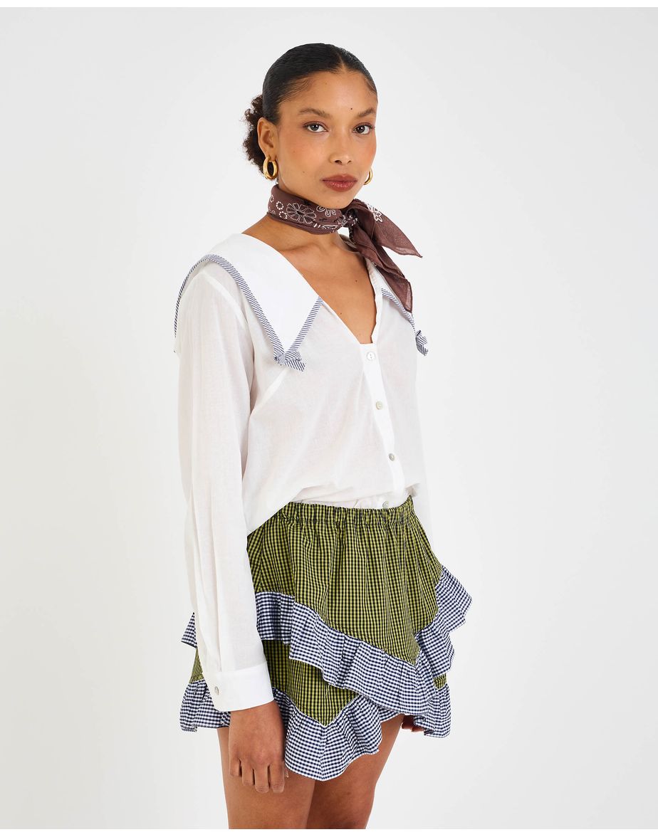 Camisa love lov off-white
